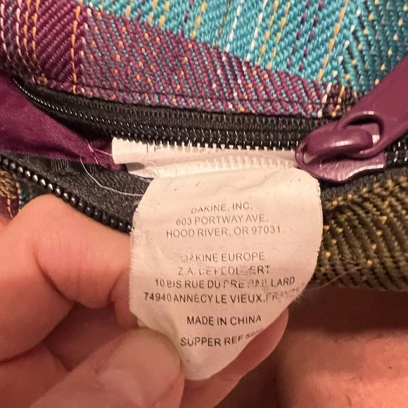 Dakine‎ GirlsTurquoise Purple Green Grom 13L Girls Backpack - Picture 11 of 14